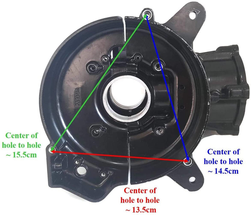 369B01100-2 CYLINDER, Crank Case Assy For Tohatsu  Mercury 5HP Outboard Engine Boat Motor aftermarket Parts