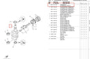 6AH-11411 Crankshaft For Yamaha Outboard Motor 4T F20A; F15A Parsun F20-05020004;6AH-11411-00