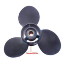 062104 Aluminum Propeller 9-1/4x10 For BRP OMC JOHNSON EVINRUDE Outboard Motor  8-15 HP  3 Blade 9-1/4*10