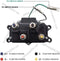 Sikawai Winch Solenoid Relay 12V 250A Contactor with 6 Protecting Caps for 4x4 Vehicles UTV ATV Winch Solenoid Compatible with ATV UTV 1500lb 2000lb 5000lb Polaris 800 1000