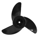 Boat 3-Blade Propellers Electric Outboard Trolling Motor Prop and Mount Nut Marine Dinghy Outboard Propeller Replacement