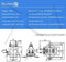 MaySpare 12V Power Trim Solenoid Switch For Mercury Mariner Outboard Motors 35-275 HP 89-846070 89-94318 MerCruiser 89-96158T