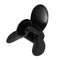 8.9*8.5 Black Boat Outboard Propeller for Tohatsu 2 Stroke 9.8HP Aluminum Alloy 3B2-64517-0 Boat Motor