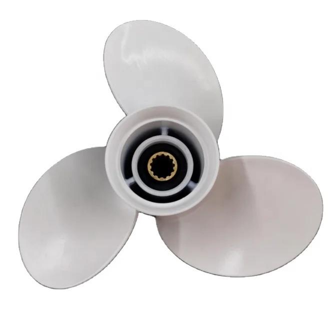 Polyda 25-60HP 10 3/8X13 -G Boat ALUMINUM Marine OUTBOARD PROPELLER MATCHED YAMAHA Engine 6H5-45945-00-00