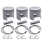 688-11635 Piston Kit And 688-11604 Piston Ring +025 For Yamaha Outboard Parts 2T 75HP 85HP 90HP Parsun T85 Oversize