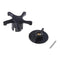 3-Blades Propellers Outboard  Motors Part Nylon Props Shaft for Haibo ET34 ET44 ET54 Electric Boat Model DIY Accessories H9EE