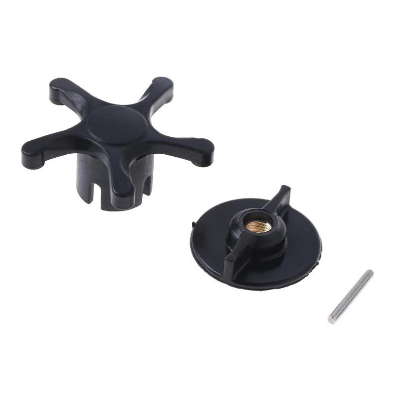 3-Blades Propellers Outboard  Motors Part Nylon Props Shaft for Haibo ET34 ET44 ET54 Electric Boat Model DIY Accessories H9EE