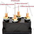 12V 500A Winch Solenoid Relay, Winch Contactor Compatible with 8000-15000lb ATV UTV 4WD 4x4 Winch