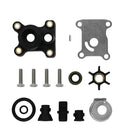 394711 Water Pump Impeller Repair Kit for Johnson Evinrude 8-15HP Outboard with Housing 1974-UP 18-3327 0394711