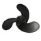 3 Black Leaves Marine Outboard Propeller for Mercury/Nissan/Tohatsu 3.5/2.5HP 47.05mm(Diameter)* 78.05mm(Pitch)