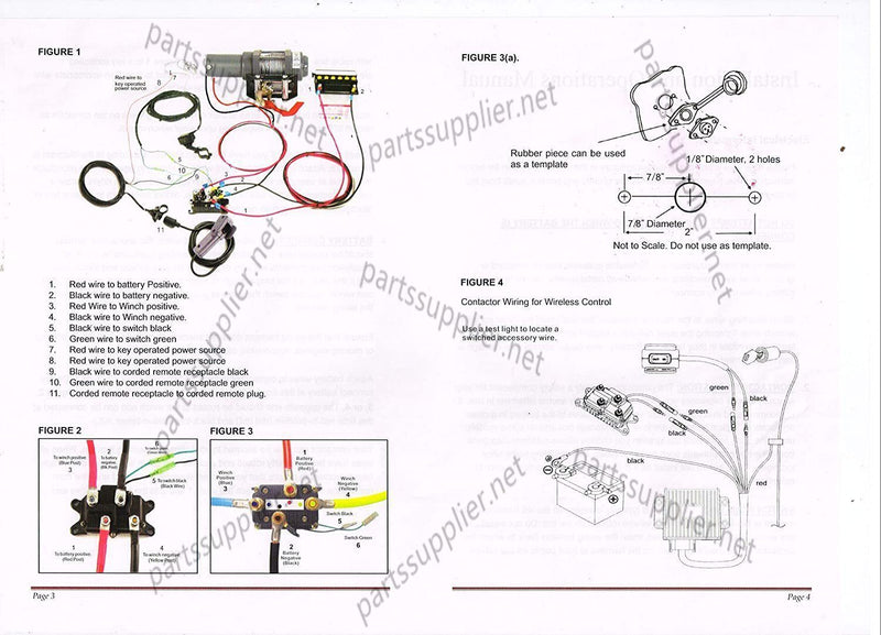 12V 500A WINCH SOLENOID 12V HEAVY DUTY to 17000 lbs UPGRADE ALBRIGHT EQUIV