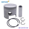 688-11636 Piston Kit 688-11605 Piston Ring +050 For Yamaha Outboard Motor 2T 75HP 85HP 90HP Parsun T85 Oversize 050