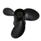 8.9*8.5 Black Boat Outboard Propeller for Tohatsu 2 Stroke 9.8HP Aluminum Alloy 3B2-64517-0 Boat Motor