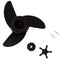 Boat Propellers Electric Outboard Motor Prop for ET44L ET54L D65L Trolling Motors Mount Accessories/Boat 3-Blades