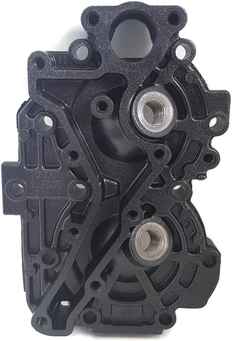 6B4-11111-00-1S Cylinder Head block For Yamaha 15HP 9.9HP 15D Outboard Engine Boat Motor Aftermarket Parts 6B4-11111