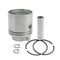 6G1-11631 & 6G1-11610 Piston with Ring STD Kit For Yamaha Outboard Motor 2T 6HP 8HP; 6G1-11631-00-98 ;6G1-11610-00 Dia.:50mm